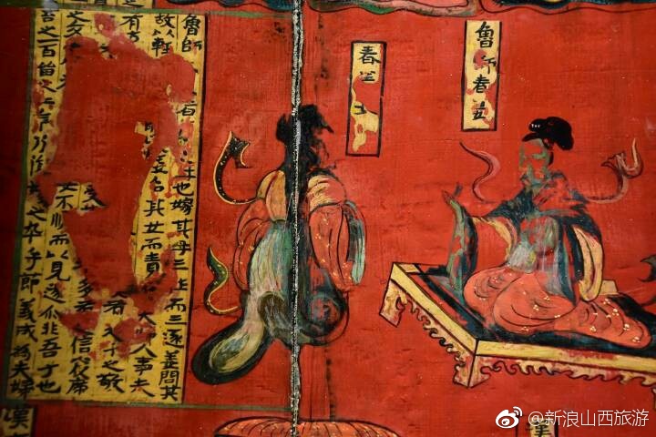 大同博物馆藏·北魏司马金龙墓屏风漆画