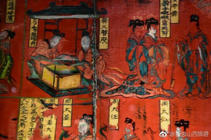 大同博物馆藏·北魏司马金龙墓屏风漆画