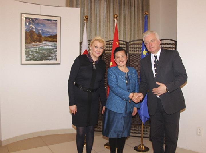 采访斯洛伐克驻华大使 2018中外新闻社小记者