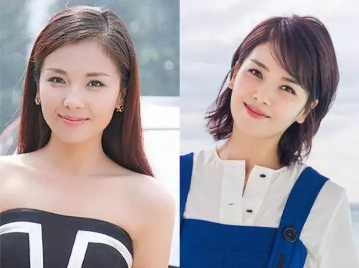 即使模特再美再有气质 发型不对全都白搭 杜鹃的脸型属于典型菱形脸