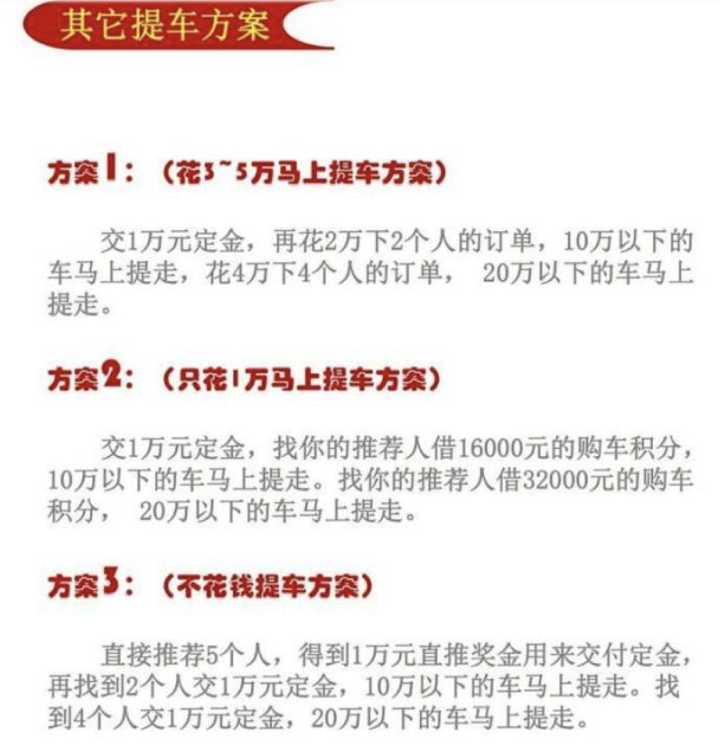 万元购车暗藏传销套路为何如今还大行其道丨无路可套