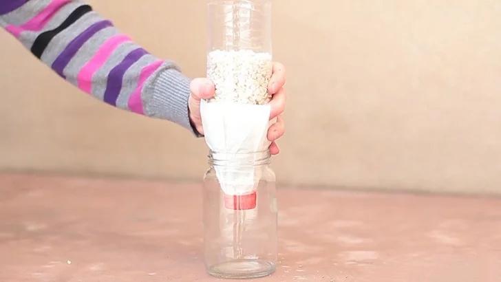 用塑料瓶自制滤水器的方法|过滤器|瓶子|咖啡_新浪网