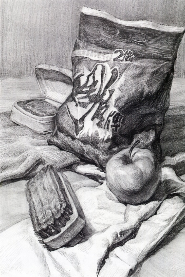 生活类素描静物