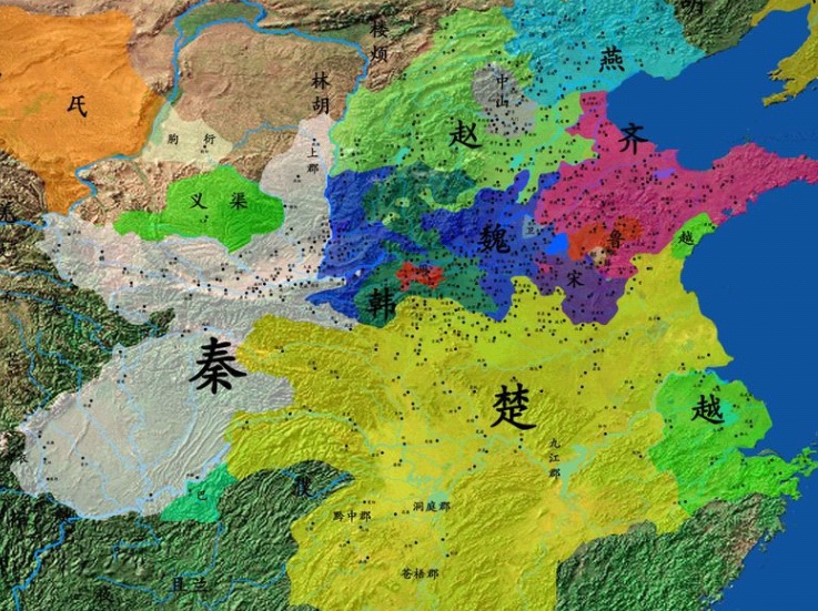 战国七雄争霸中,拥有最大的疆域,楚国为何没有成功?
