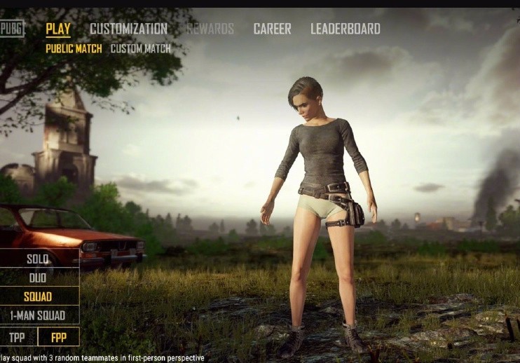 贫穷限制了我的想象,绝地求生女性角色太逼真,画质全开才看到