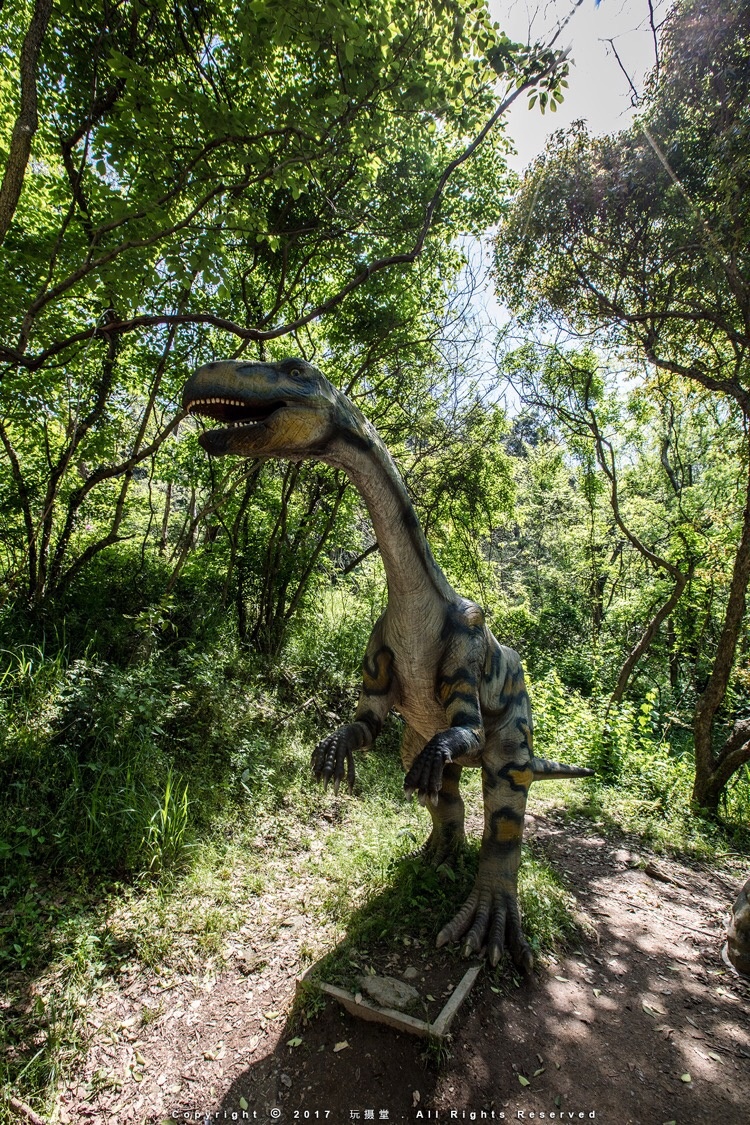 中国最大的仿真恐龙主题公园--武汉云雾山恐龙