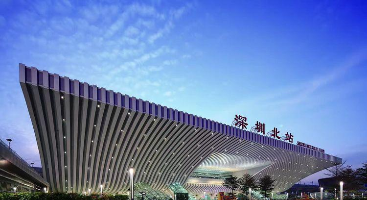 深圳北站工程有两大亮点