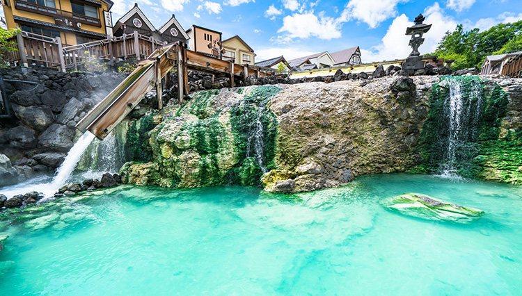 一泡到底, 寻觅日本六大温泉地