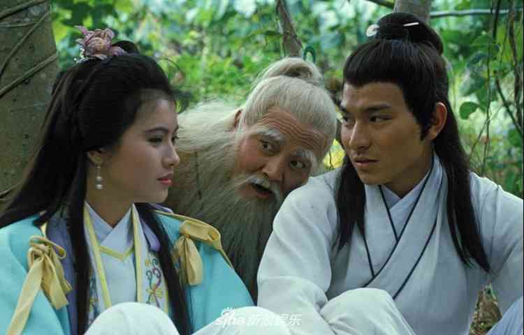 1986年,蓝洁瑛搭档刘德华主演电视剧《真命天子》,周海媚,谢贤