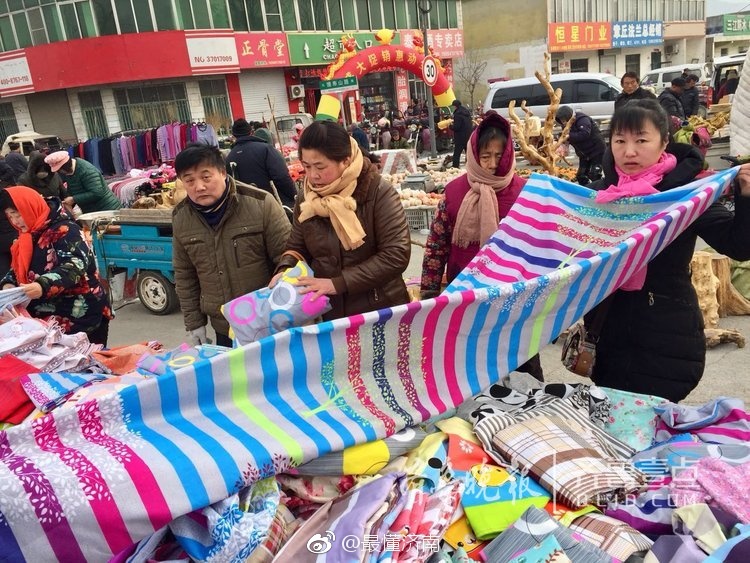 长清张夏大集,要啥有啥年味浓浓