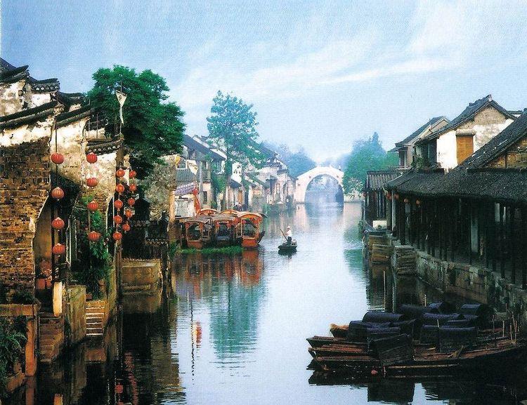 浙江省嘉兴市西塘古镇旅游景区