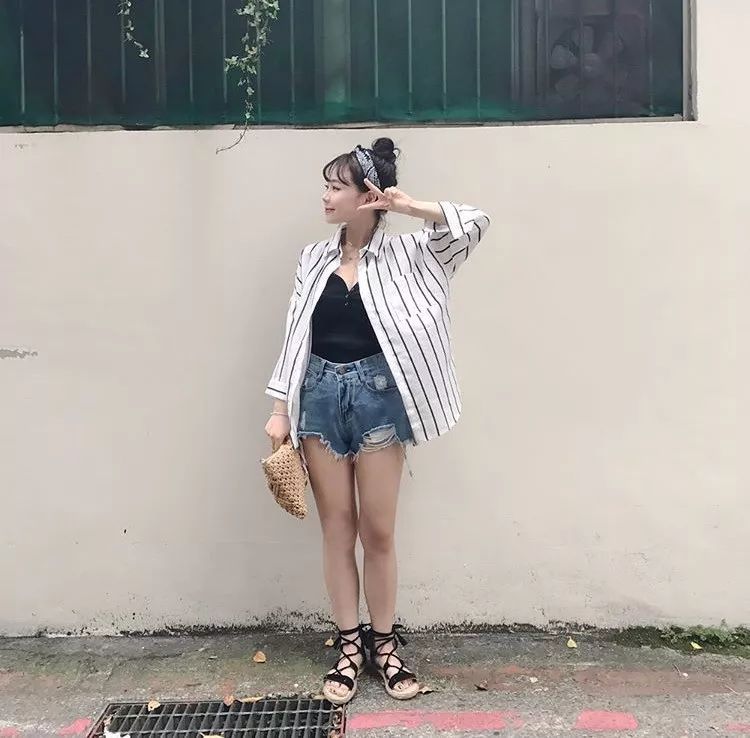 小个子女生这样穿绝对有1米7既