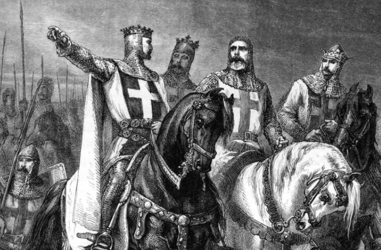 欧洲骑士都勇武过人? 这个圣殿骑士团大团长却死于贪婪和“二”!