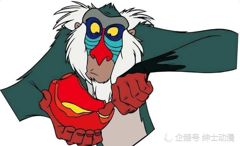 迪士尼《狮子王》中的狒狒突然发现辛巴还活着,原因其实很简单!