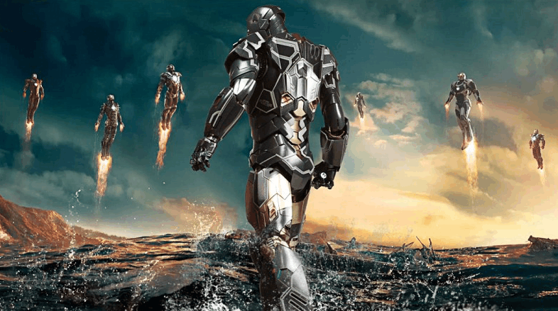 钢铁侠最帅的一套暗黑系列战甲,除了超级速度