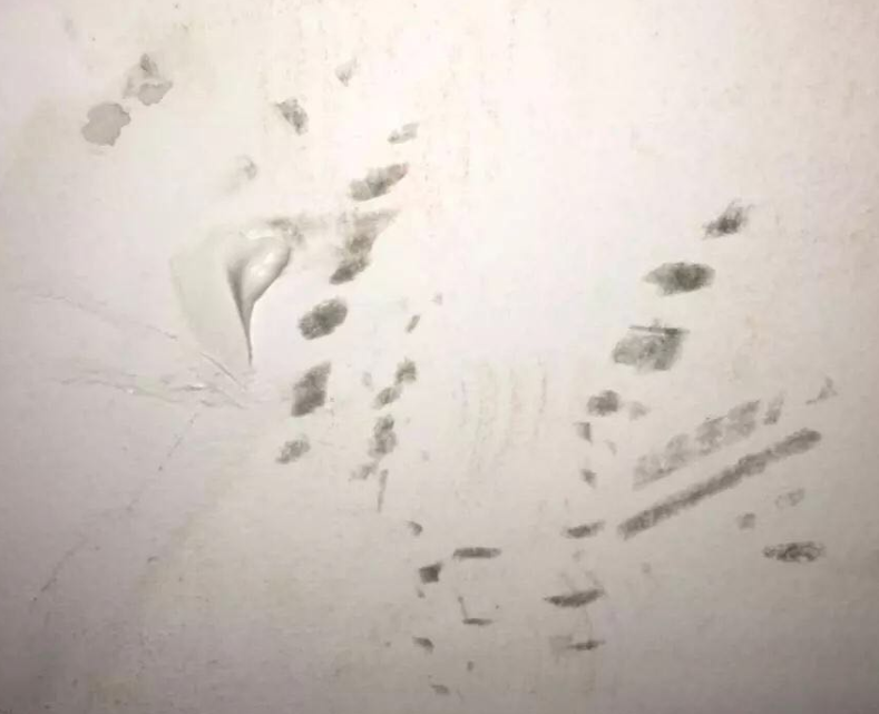 新房大白墙被沾上脏东西不好看还没法处理,用一支牙膏轻松搞定