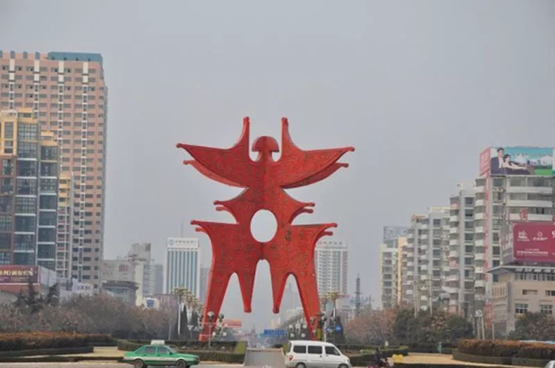 商丘"商"字雕塑三门峡传媒大厦济源王屋山道境广场周口文化艺术中心