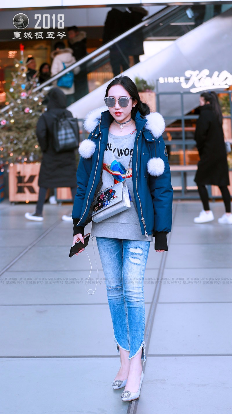 三里屯街拍:北京时尚圣地的女孩子们 一个比一