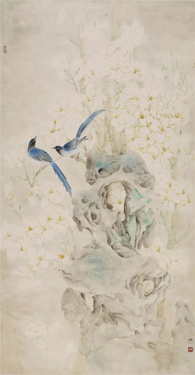 陕西书画 |实力派新工笔画家·张智瑞
