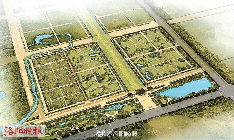 140米宽的天街恢弘壮丽,里坊见证昔日东都繁华……今天上午,隋唐洛阳