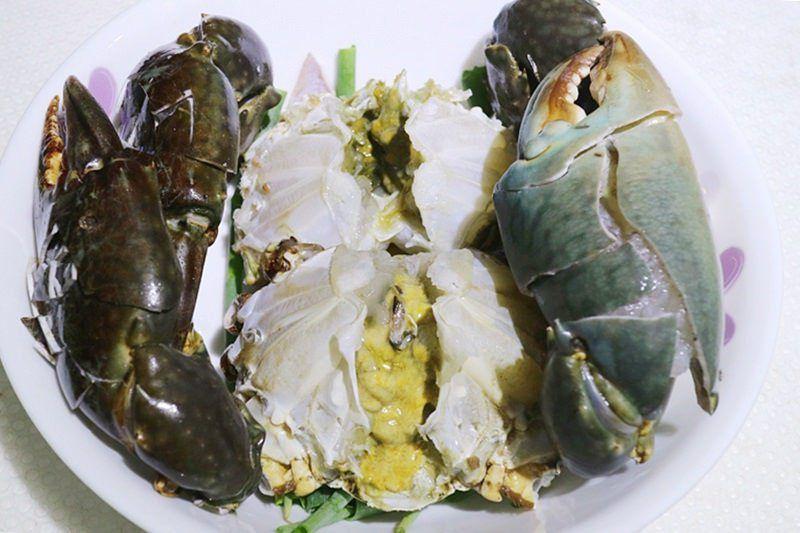 自己在家活杀三斤重巨型青蟹，清蒸超大梭子蟹做日式火锅!