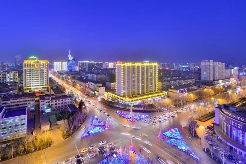 诸城的夜