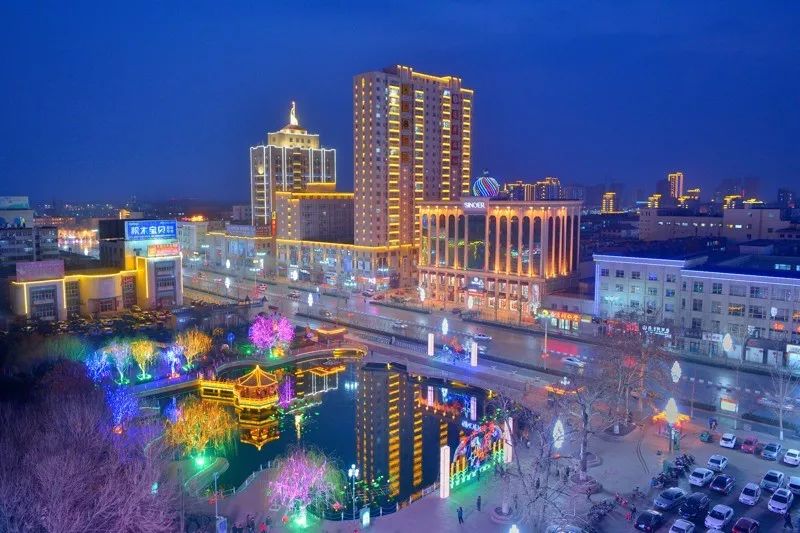 诸城的夜