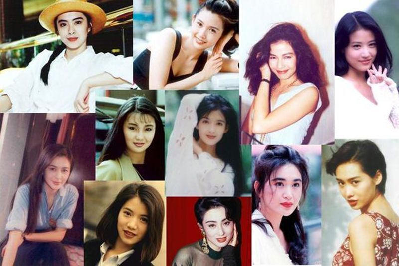 90年代港台明星的绝版老照片:保证你一大半都没看过!