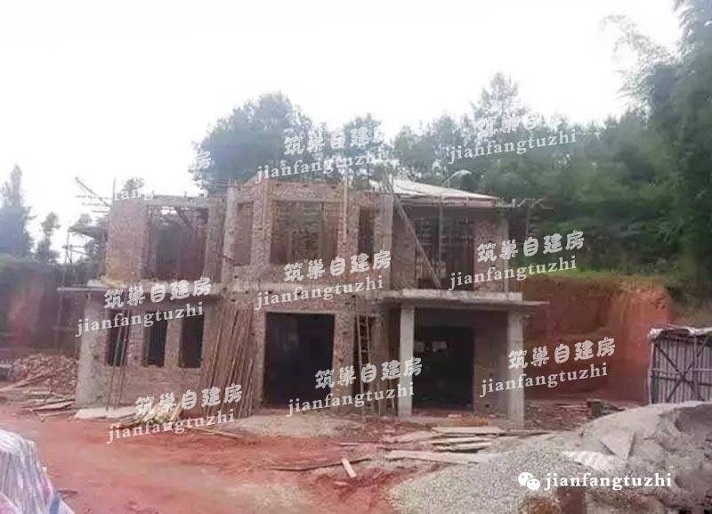 一座城堡自建房管道v一座(附农村设计图),建得好就像二层小实景绘制双线全套图片