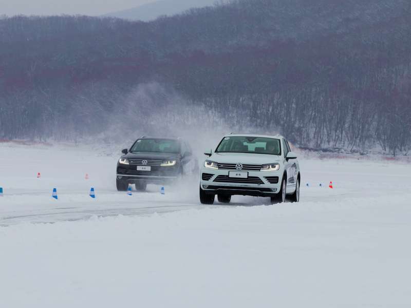 途锐冰雪试驾 这就是旗舰!有些事不是谁都可以