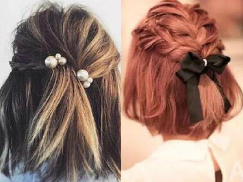 2018年最火的短发扎发,换这几款太美了!