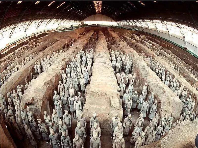 秦始皇陵吧图片