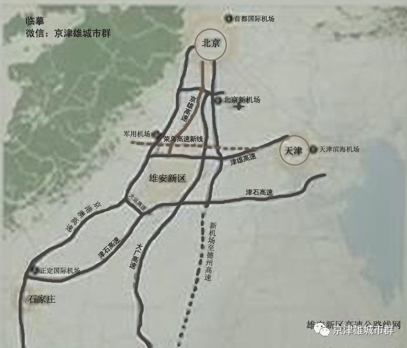 我们修正荣乌高速新线路线图如下