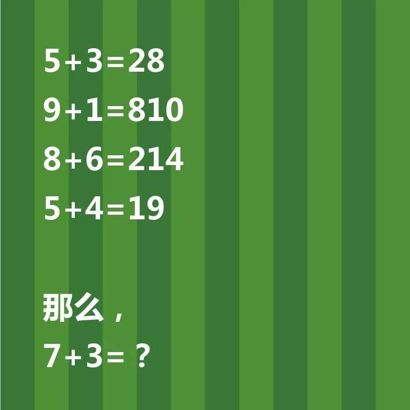 最烧脑的10道智力题! 答对5道算智商高! 你家孩子能对几道?