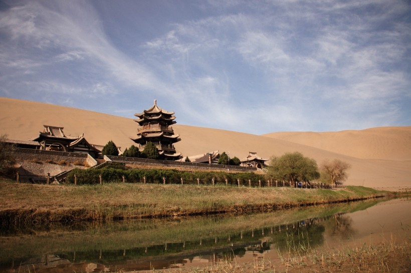 甘肃敦煌戈壁大漠风景图片