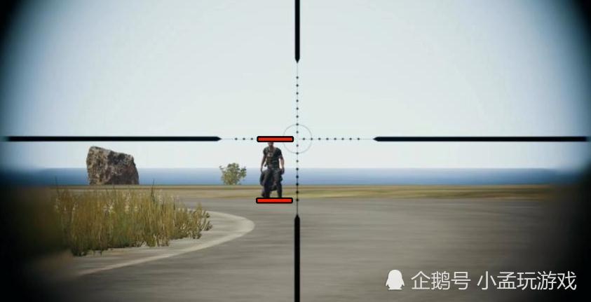 绝地求生:如何使用八倍镜狙击完成精准爆头,一张图告诉你