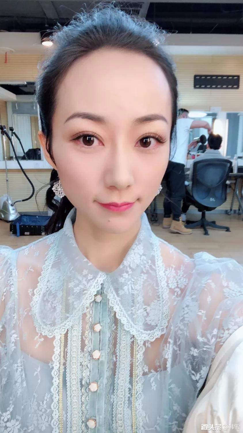 文艺女星韩雪的卖萌生活照好美