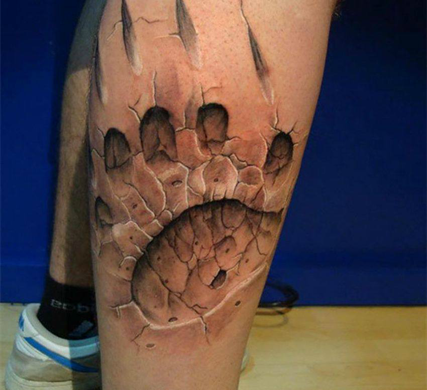 不忍直视的奇葩纹身:第一个就给跪,最后一个看5遍