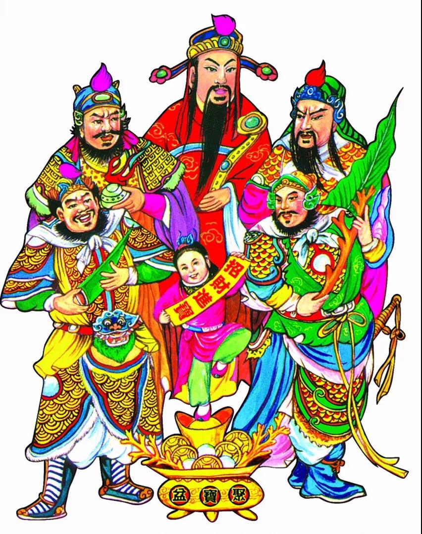 正月初五接财神，财神这么多我们在接谁？
