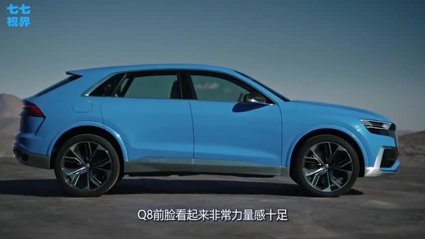 全新奥迪SUV来袭，颜值炸天，科技感爆棚，连车门把手都去掉了