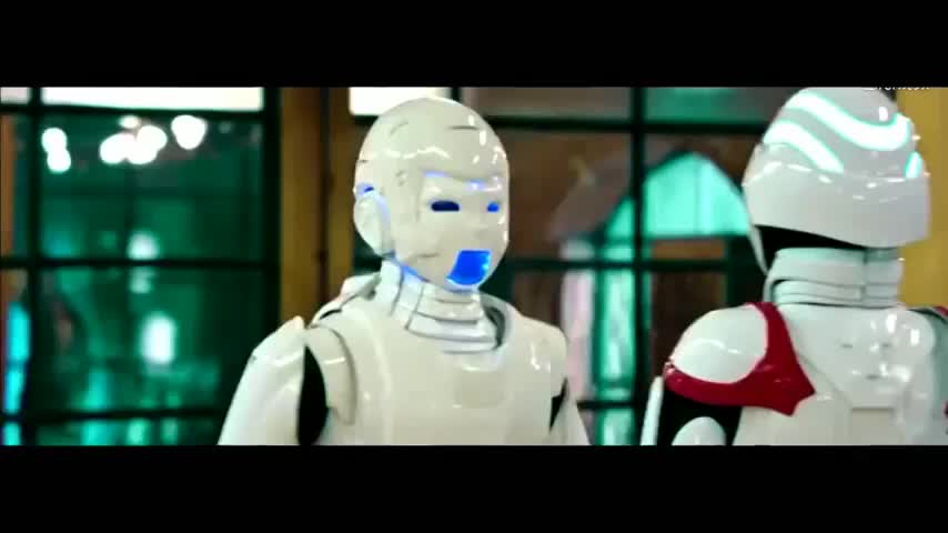 傻强机器人把妹,太逗了