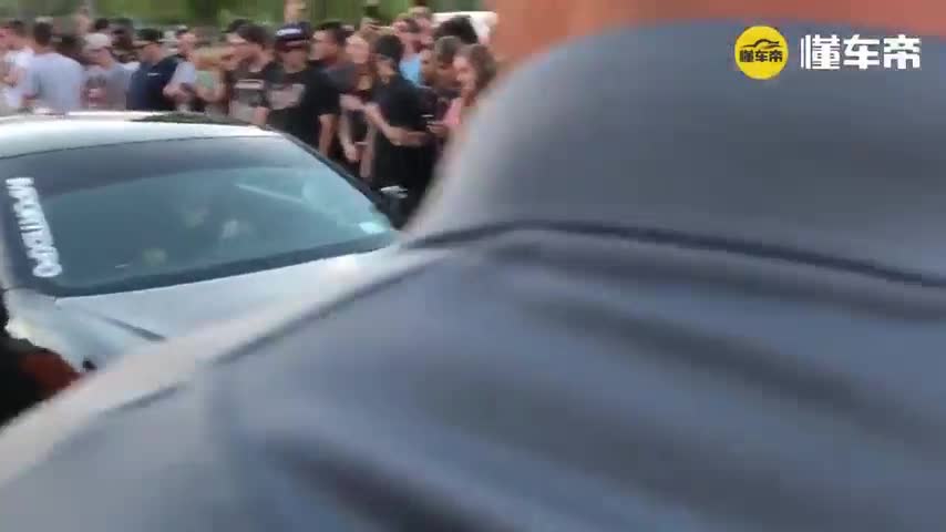 改装车大嗓门比赛，三菱EVO-9一声怒吼完胜斯巴鲁BRZ 劳恩斯酷派