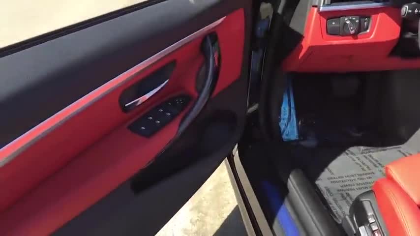 宝马敞篷车的后备箱有多霸气，女销售打开的瞬间才明白