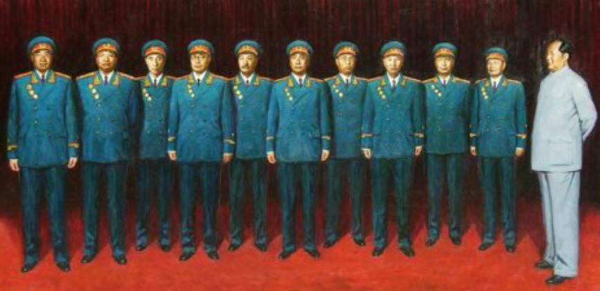 他是国名党的将军, 在1955年授衔时也是元帅人选