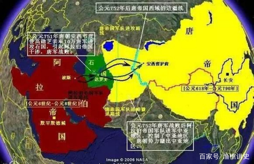 吊诡的怛罗斯之战,唐朝与阿拉伯帝国双方统帅都被各自的皇帝处死