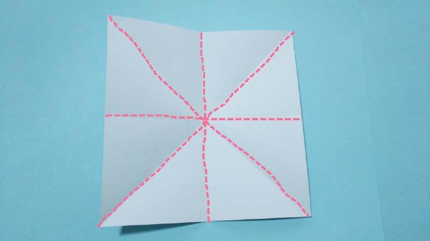 一起来折把油纸伞吧, 做法简单又漂亮, 手工折纸