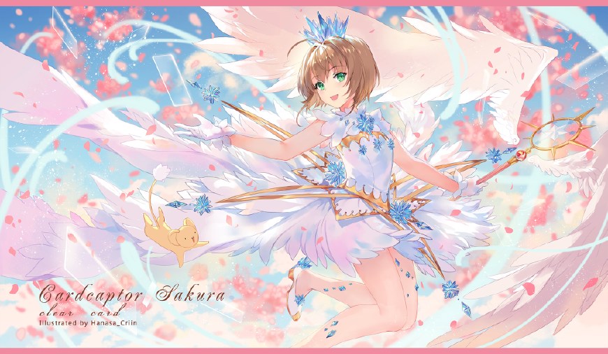 魔卡少女樱壁纸特辑,每一张都美轮美奂,错过不再有