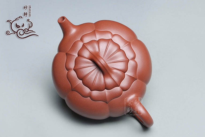 范泽锋紫砂壶作品《禅墩`锦葵》欣赏