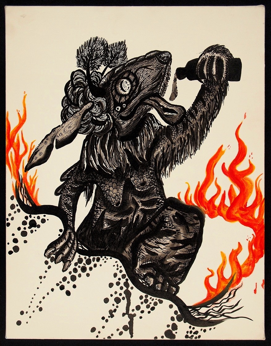 守护者 | 日本画家 小松美羽 Miwa Komatsu