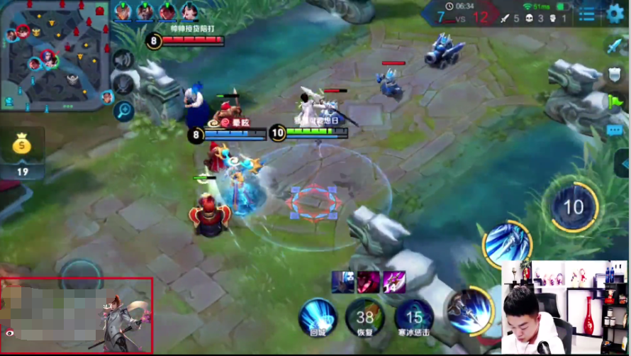 王者荣耀:在直播中遭到对面嘲讽,童子赵云24杀